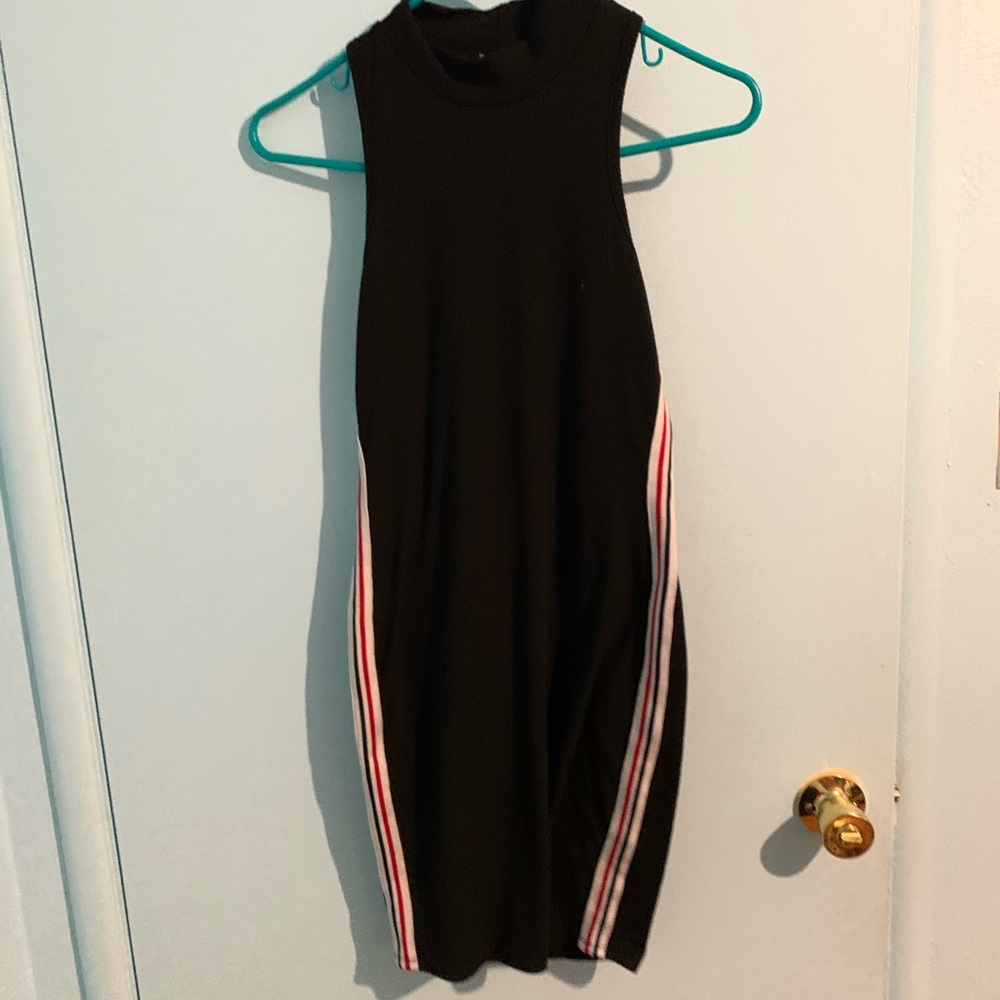 black dress